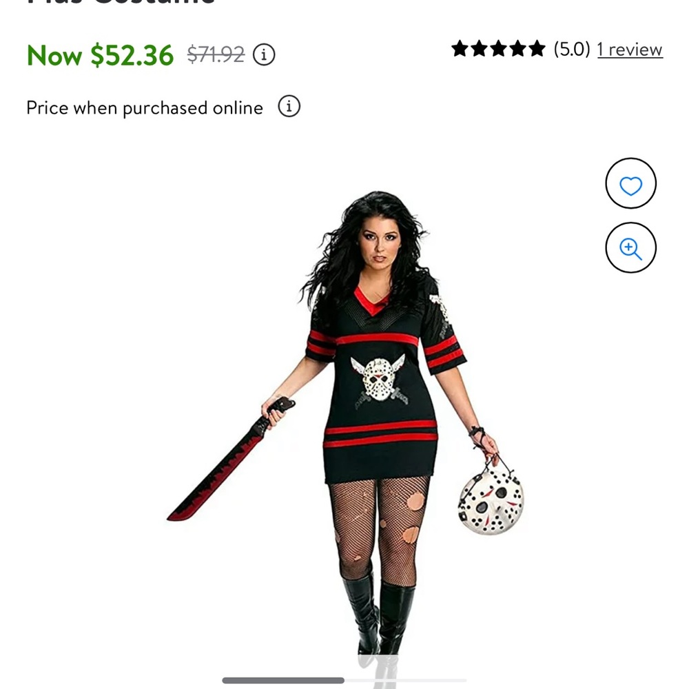 Miss Voorhees Halloween Costume